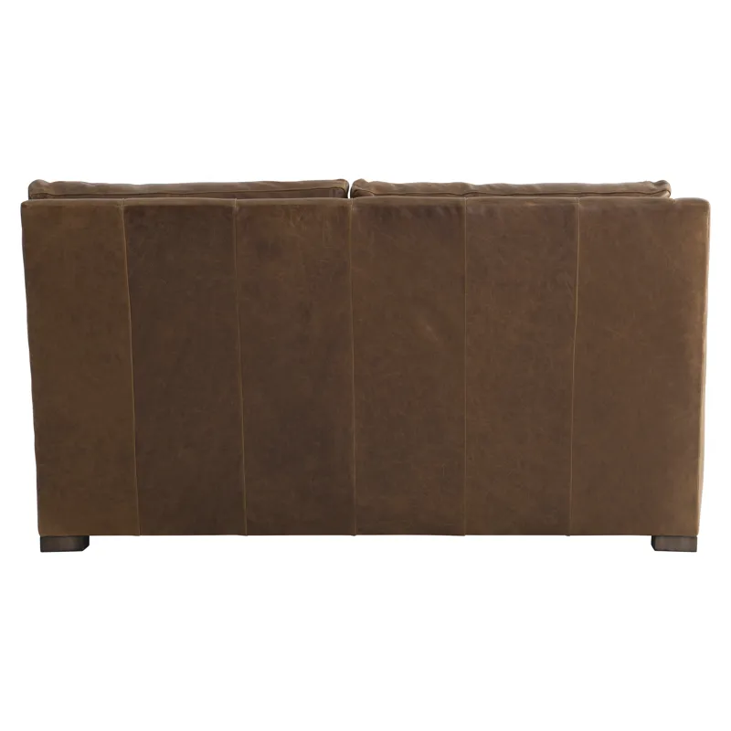 Ventura Leather Left Arm Loveseat