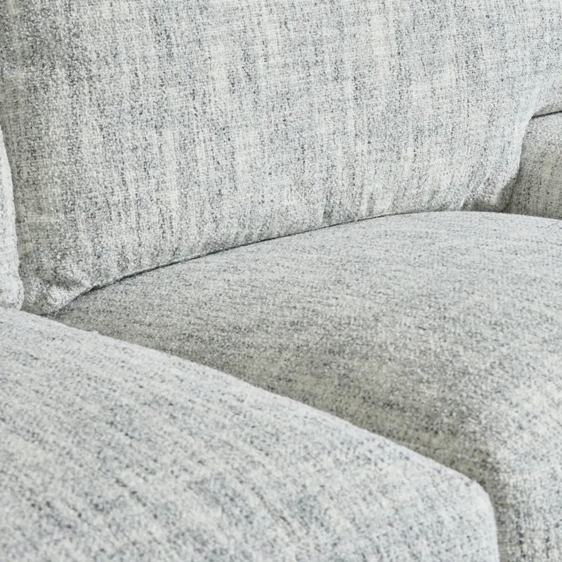Plush Serena Fabric Right Arm Loveseat