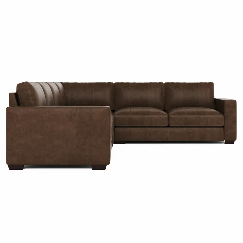 Dawkins Leather Sectional