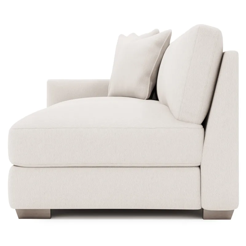 Dawkins Fabric Left Arm Loveseat