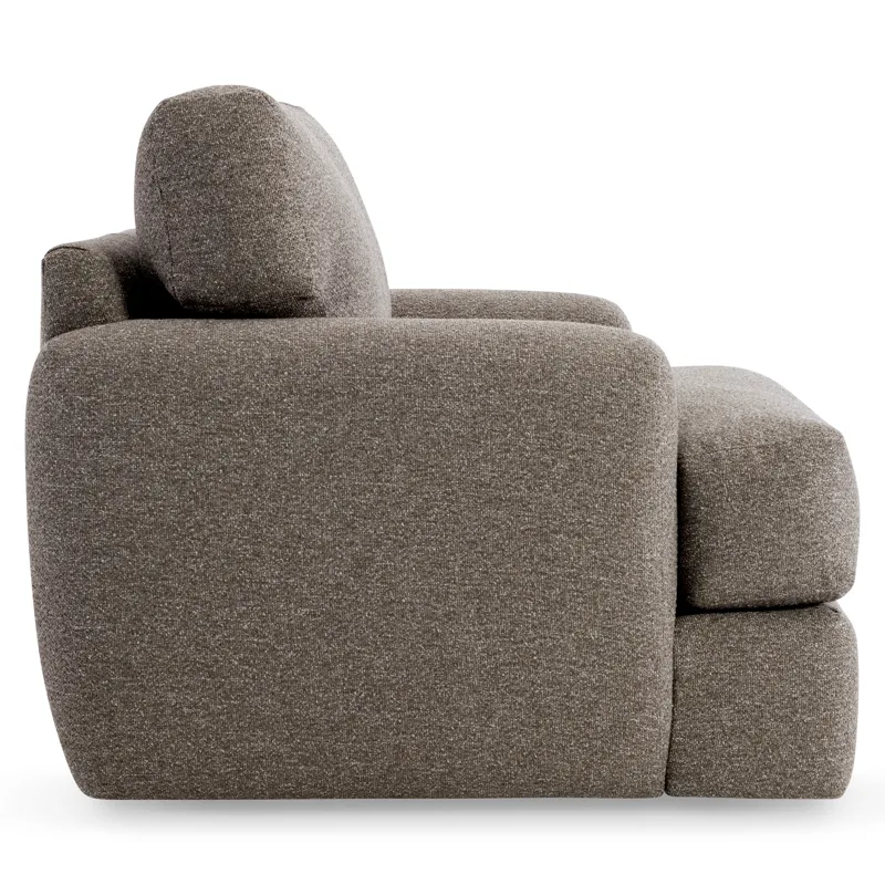 Plush Cameron Fabric Swivel Chair