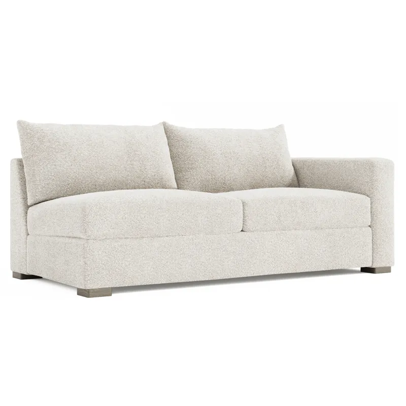 Helena Fabric Right Arm Loveseat