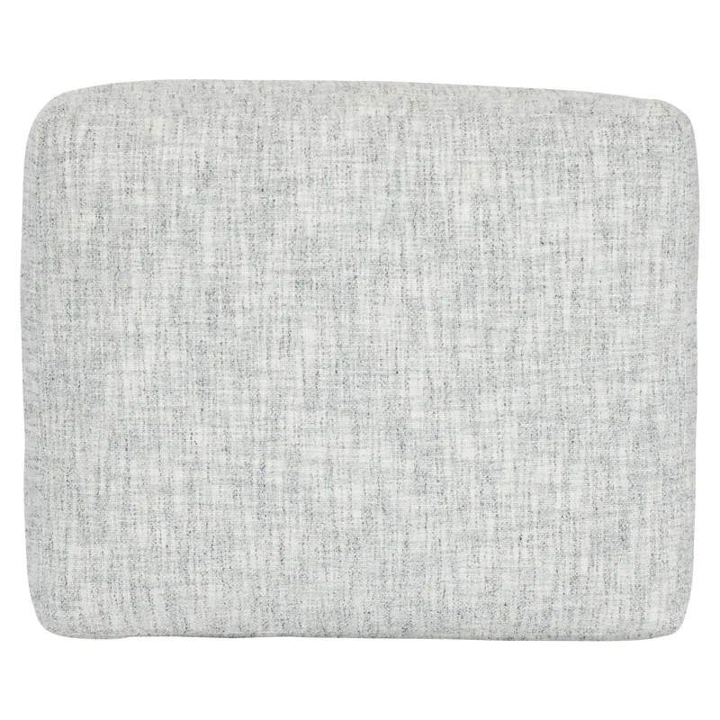 Plush Serena Fabric Ottoman
