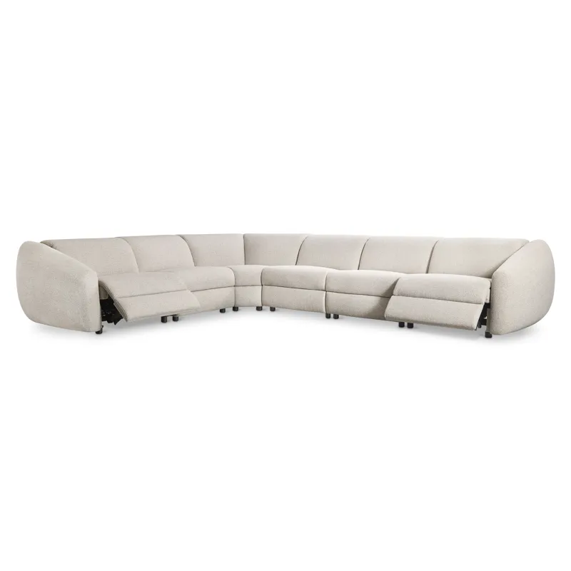 Avignon Fabric Power Motion Sectional