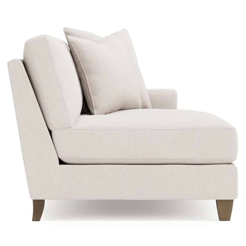 Bernhardt Solutions Mila Fabric Right Arm Loveseat