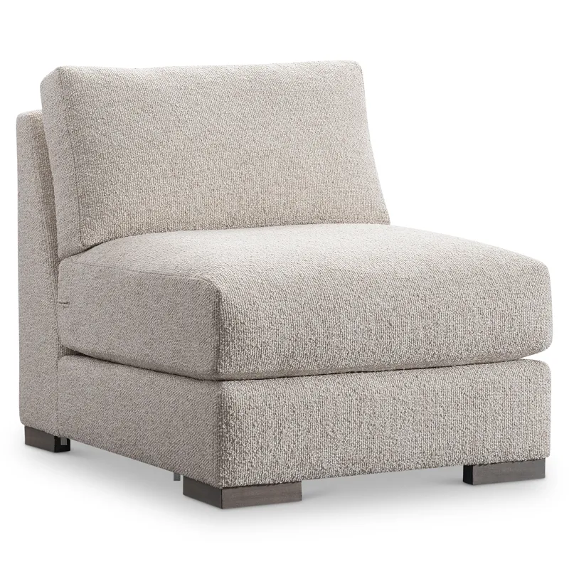 Drew Fabric Armless Chair