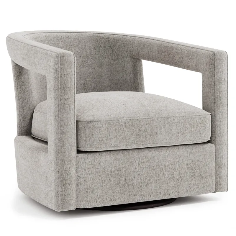 Alana Fabric Swivel Chair