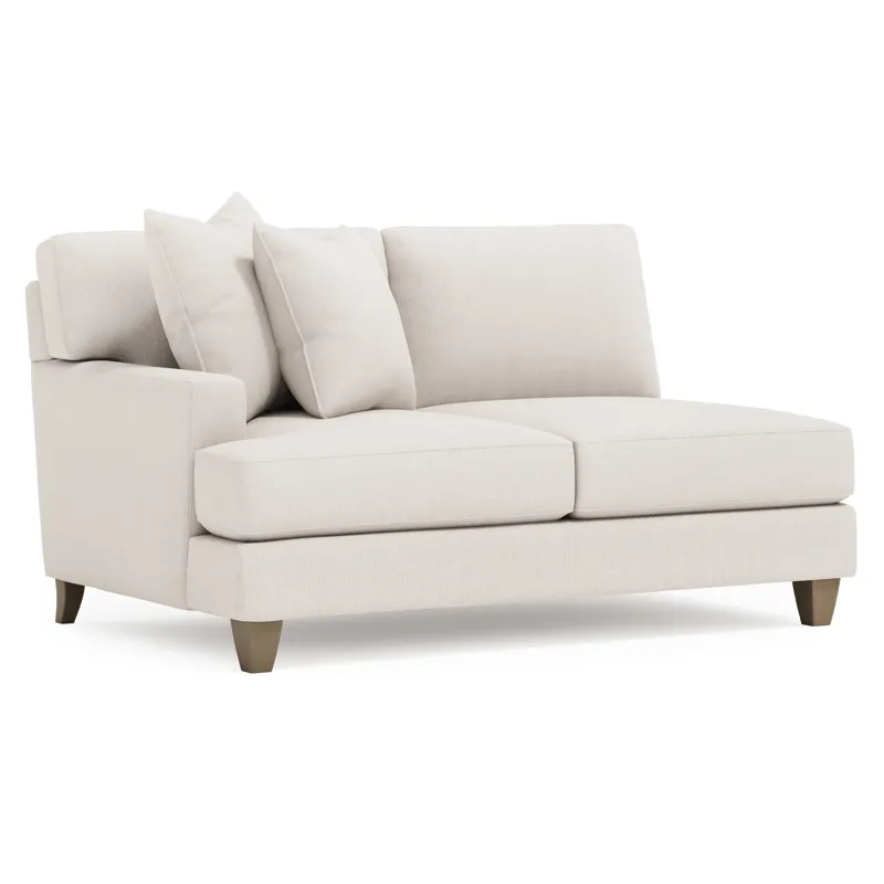 Bernhardt Solutions Mila Fabric Left Arm Loveseat