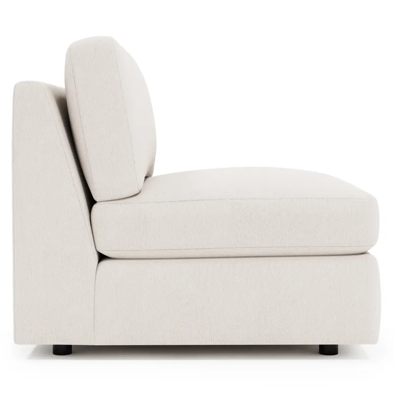 Serena Fabric Armless Chair
