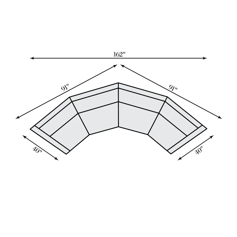 Soleil Fabric Sectional
