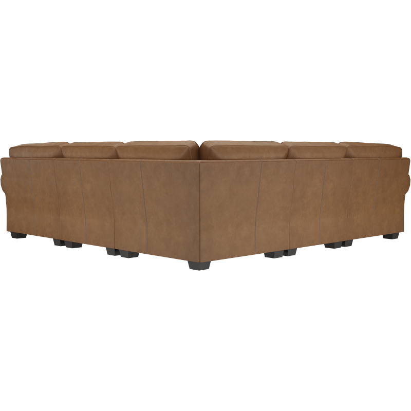 Grandview Leather Sectional K1851 by Bernhardt Furniture at Gladhill