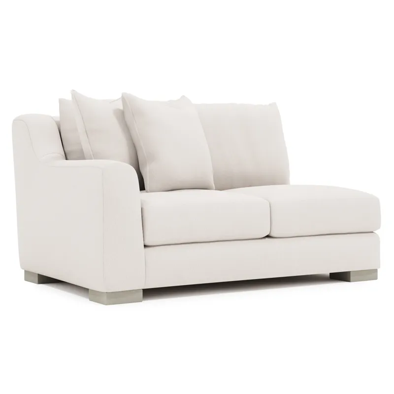 Gabi Fabric Left Arm Loveseat