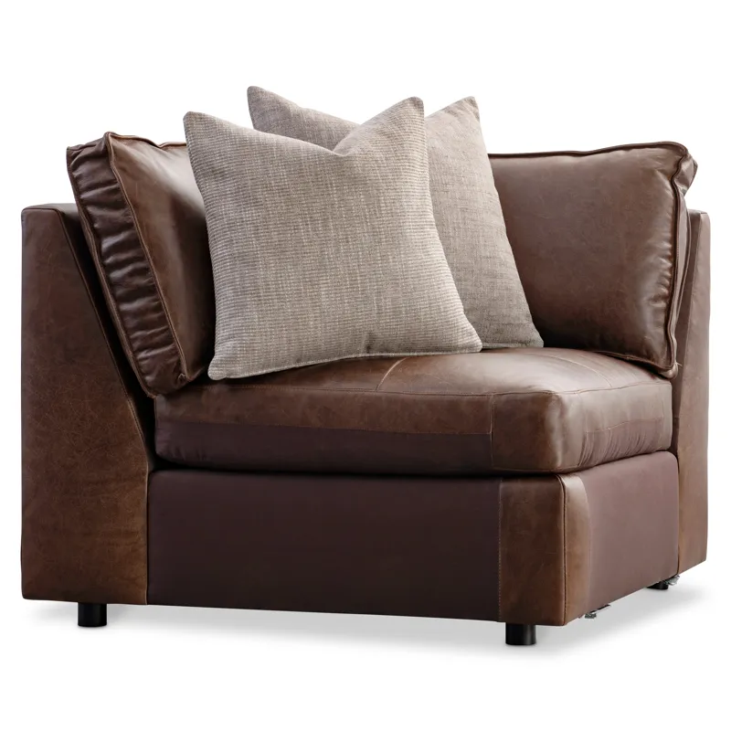 Nest Leather Corner Chair