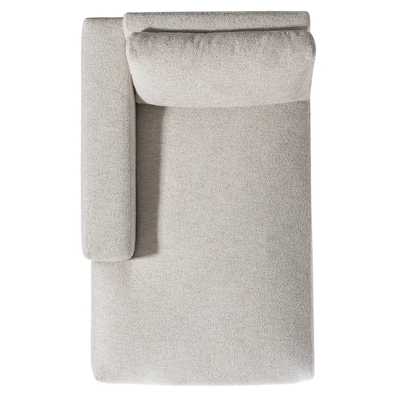 Drew Fabric Left Arm Chaise