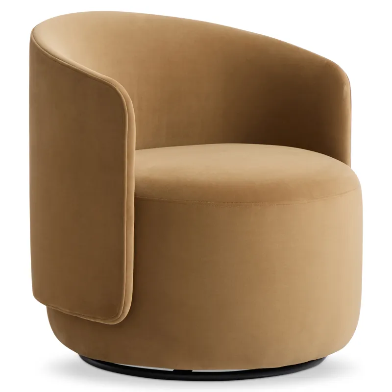 Crosby Fabric Swivel Chair