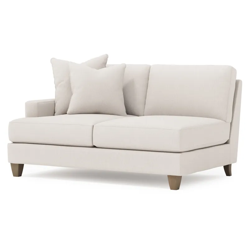 Bernhardt Solutions Mila Fabric Left Arm Loveseat