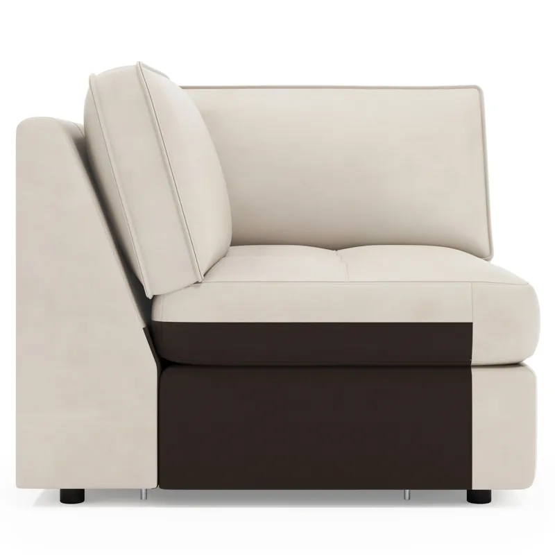 Nest Leather Corner Chair