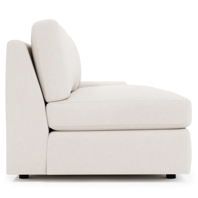 Serena Fabric Right Arm Loveseat