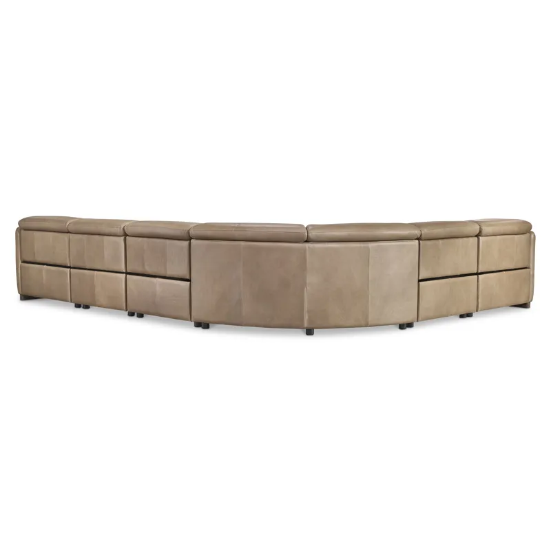 Alta Leather Power Motion Sectional