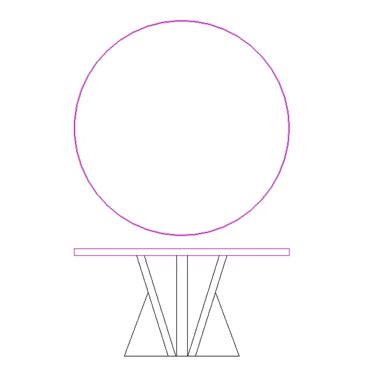 Stratum Dining Table Base