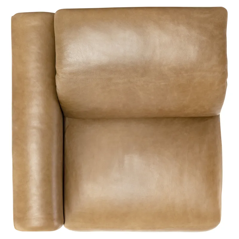 Billings Leather Left Arm Power Motion Chair