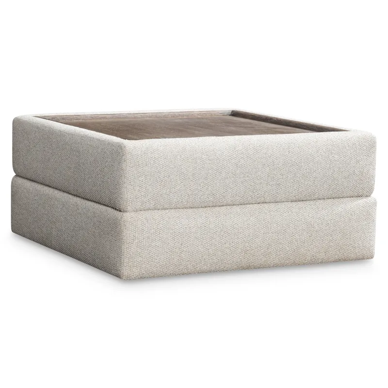 Vista Fabric Ottoman