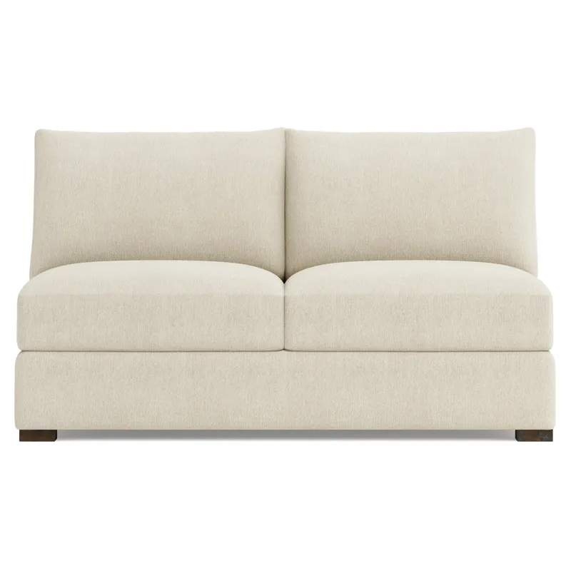 Bernhardt Solutions Ventura Fabric Armless Loveseat