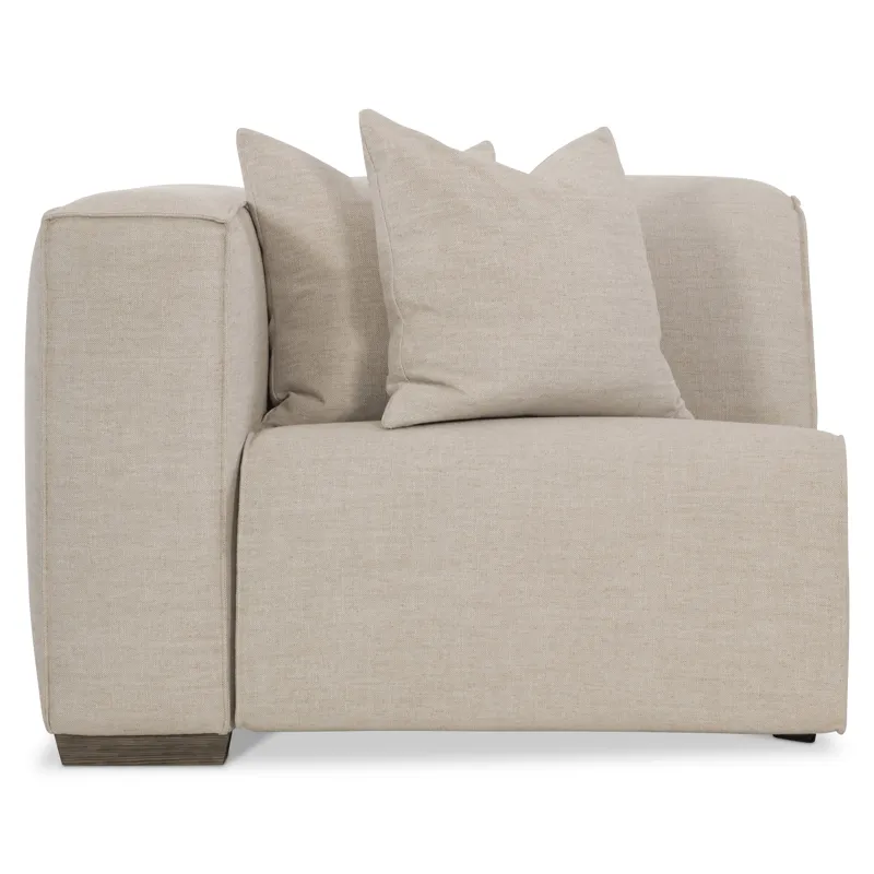 Bliss Fabric Left Arm Power Motion Chair