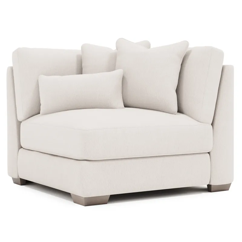 Plush Dawkins Fabric Corner Chair