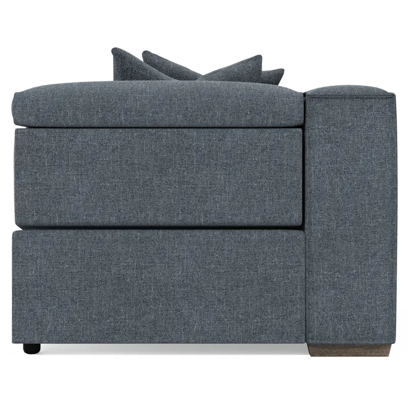 Bliss Fabric Left Arm Power Motion Chair