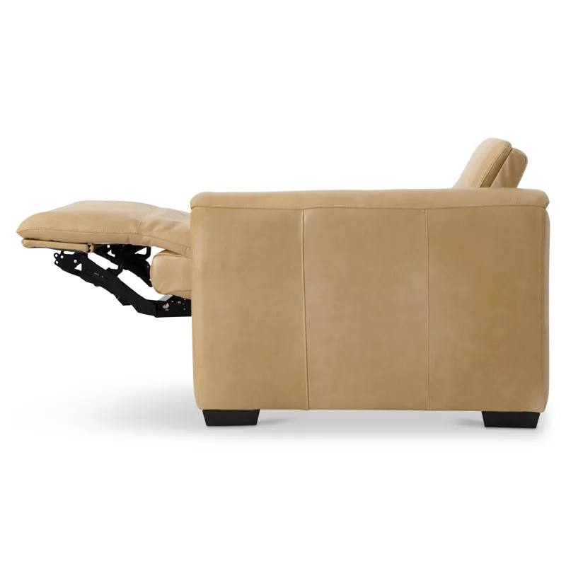Billings Leather Right Arm Power Motion Chair