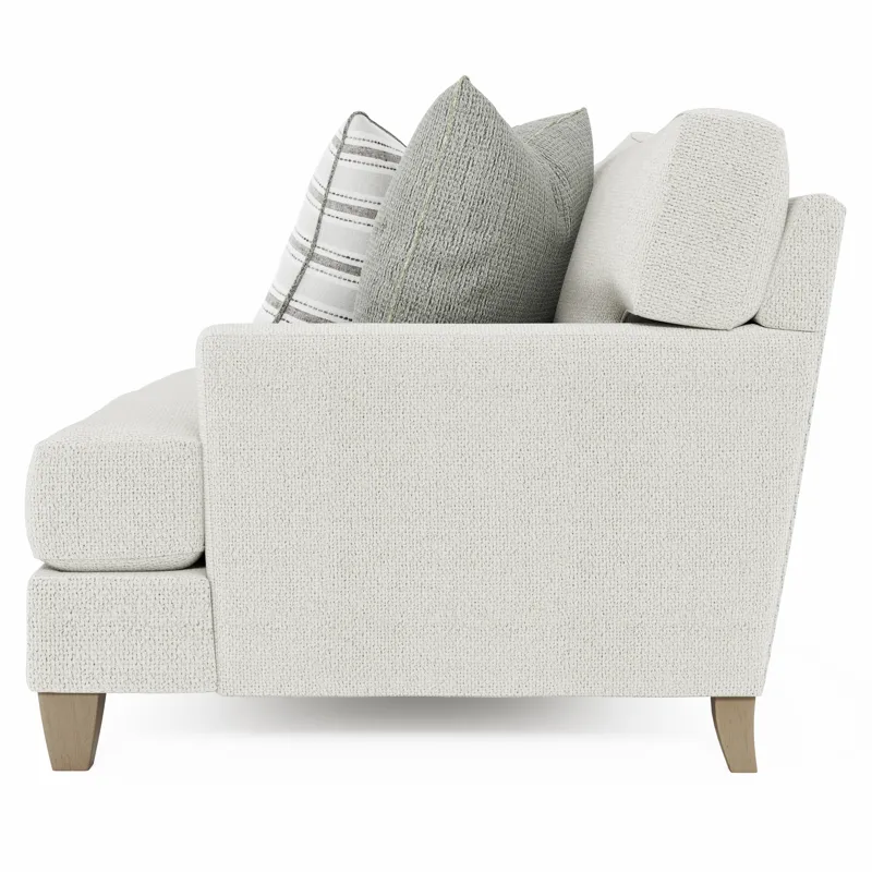 Mila Fabric Right Arm Loveseat