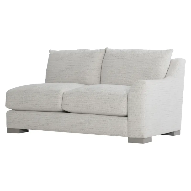 Plush Gabi Fabric Right Arm Loveseat