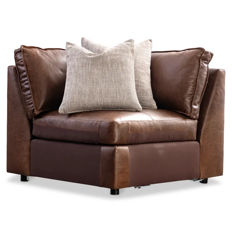 Nest Leather Corner Chair