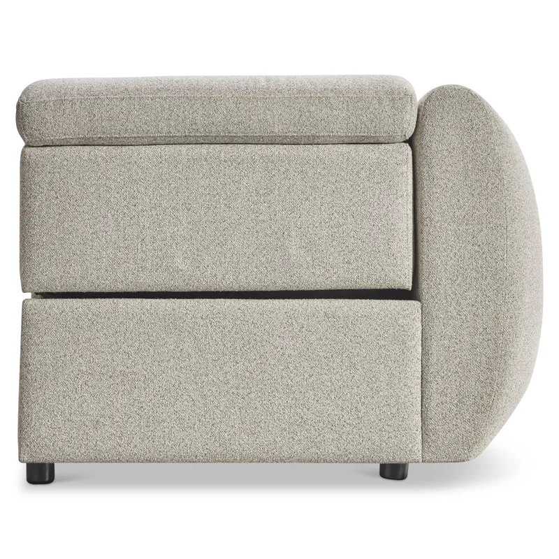 Avignon Fabric Left Arm Power Motion Chair