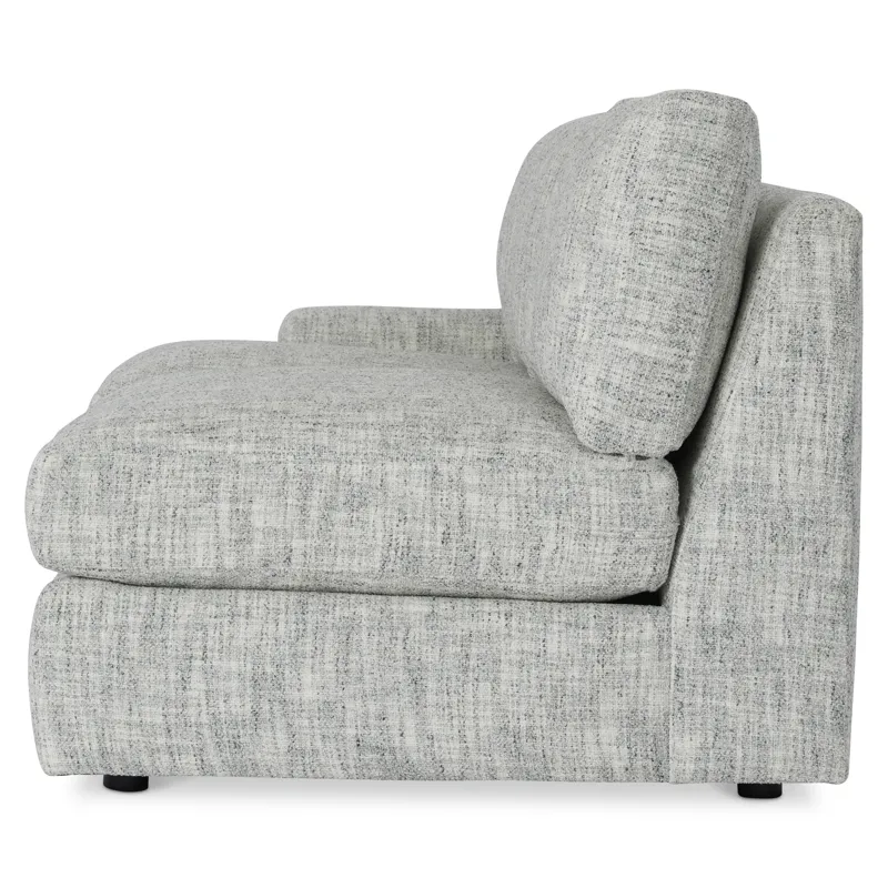 Plush Serena Fabric Left Arm Loveseat