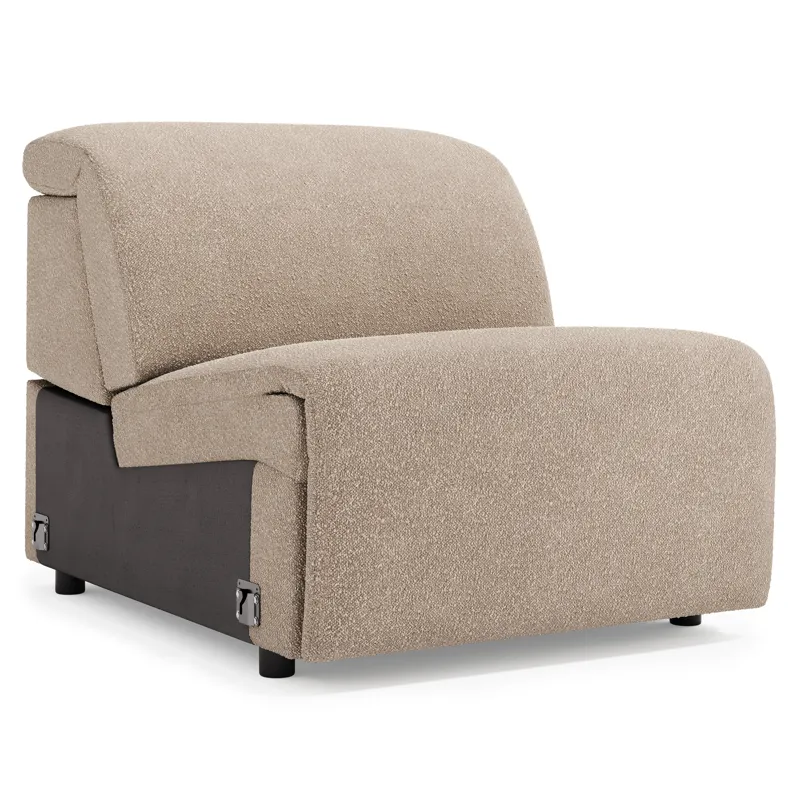 Alta Fabric Armless Chair