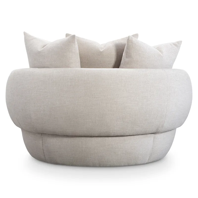 Ollie Fabric Swivel Chair
