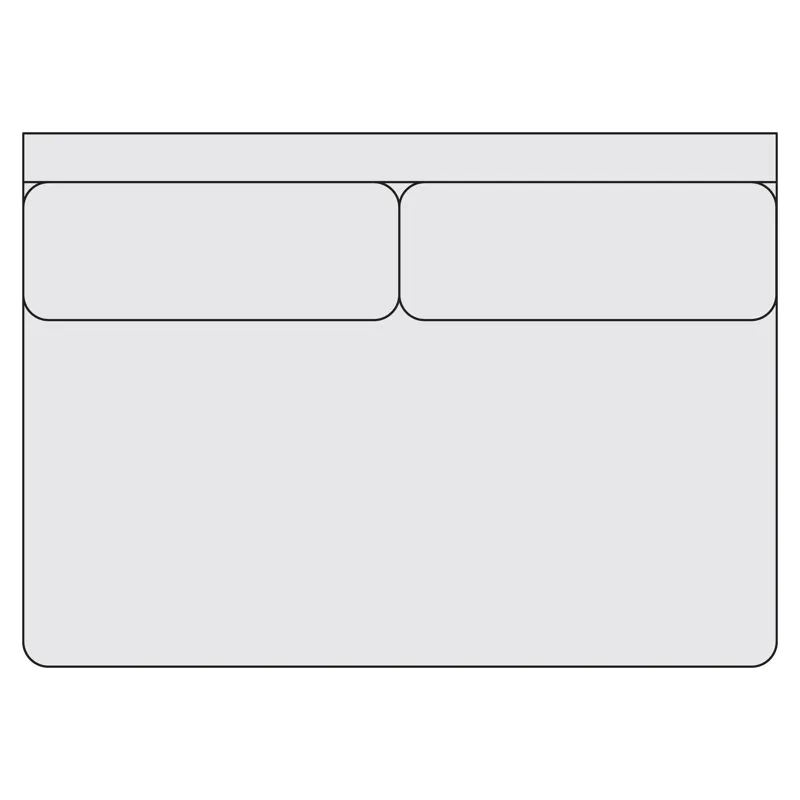 Signature Seating Fabric Armless Loveseat