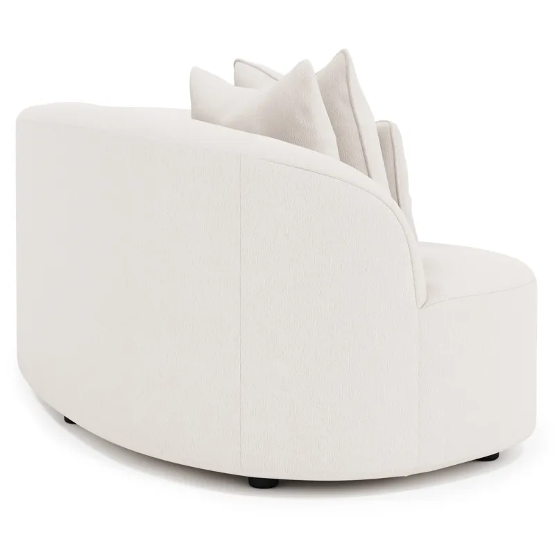 Plush Elle Fabric Sectional