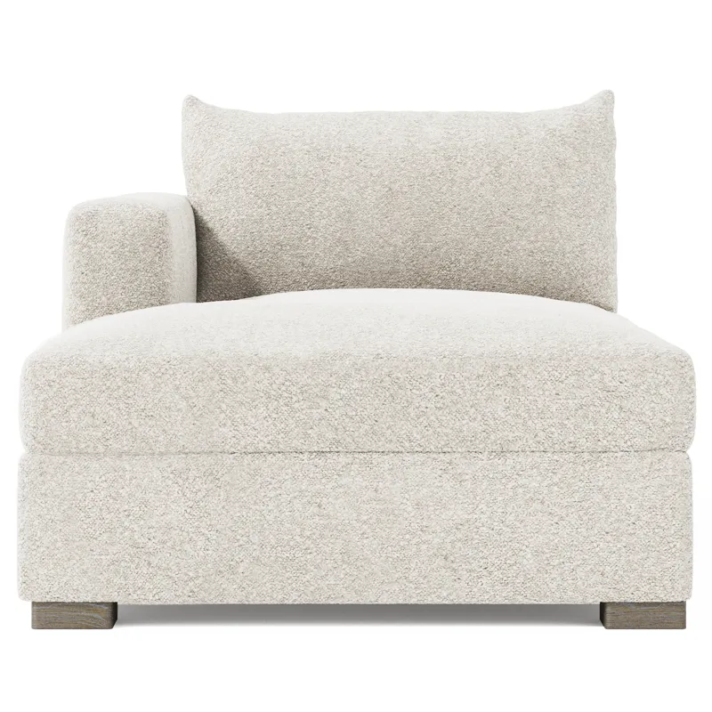 Helena Fabric Left Arm Chaise