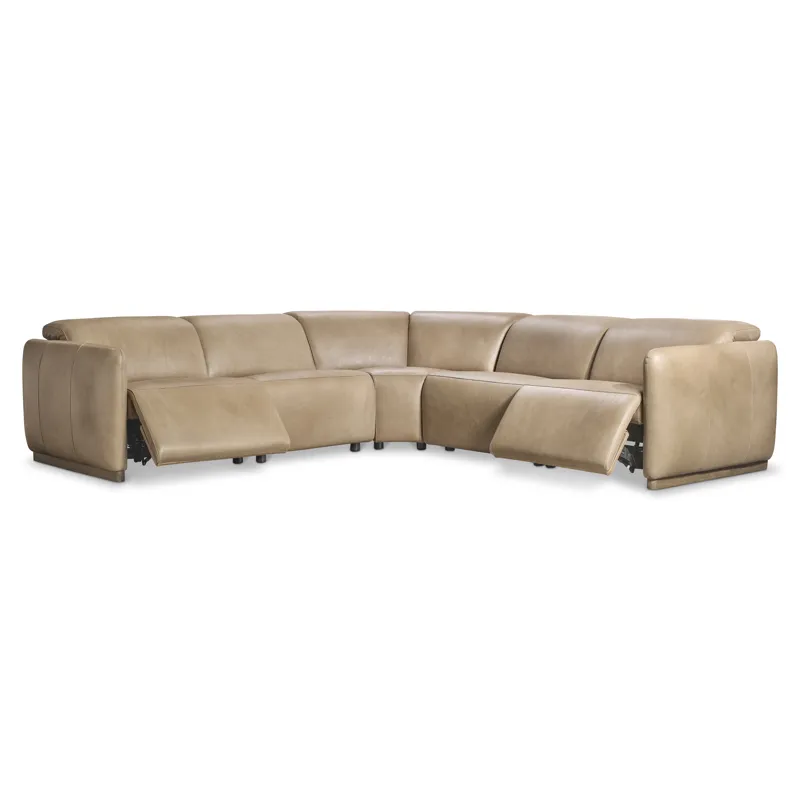 Alta Leather Power Motion Sectional