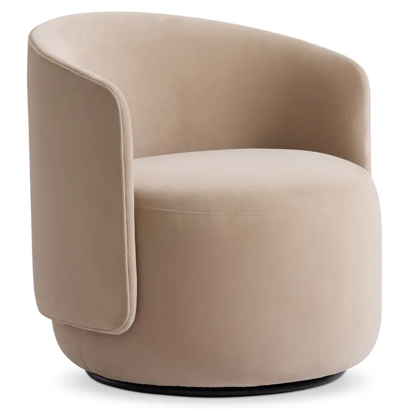 Crosby Fabric Swivel Chair