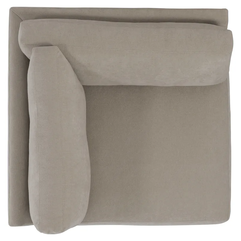 Plush Dawkins Fabric Corner Chair