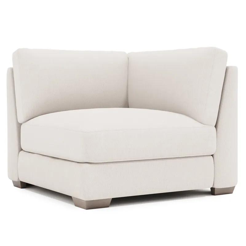 Plush Dawkins Fabric Corner Chair