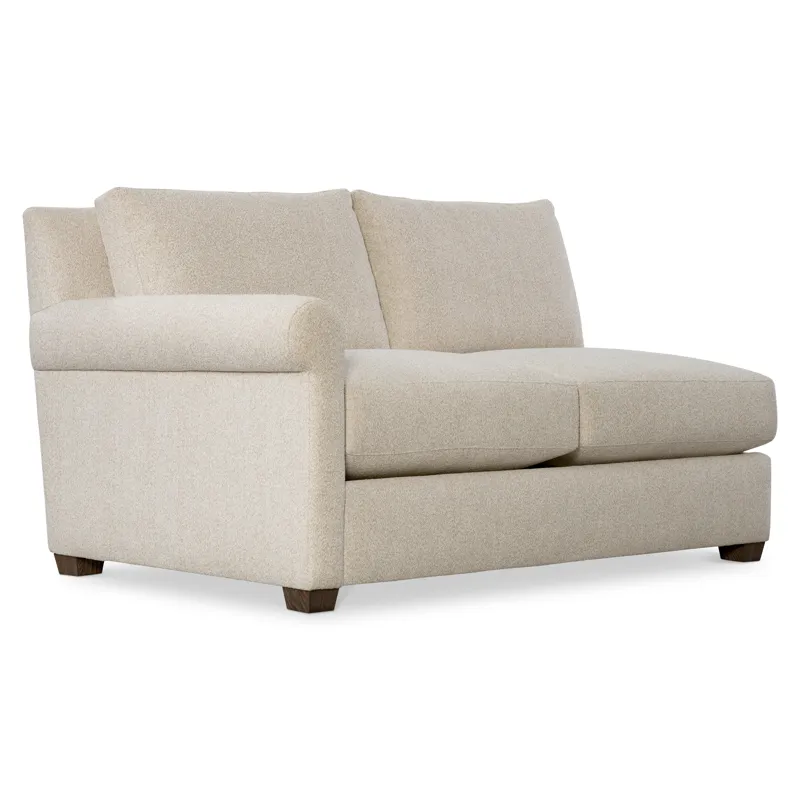 Barnes Fabric Left Arm Loveseat