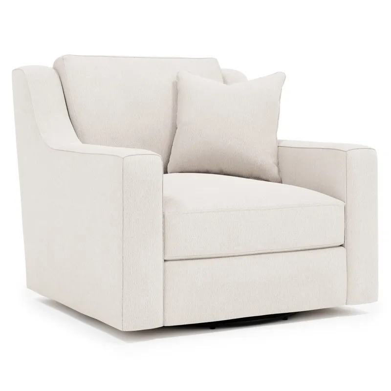 Germain Fabric Swivel Chair