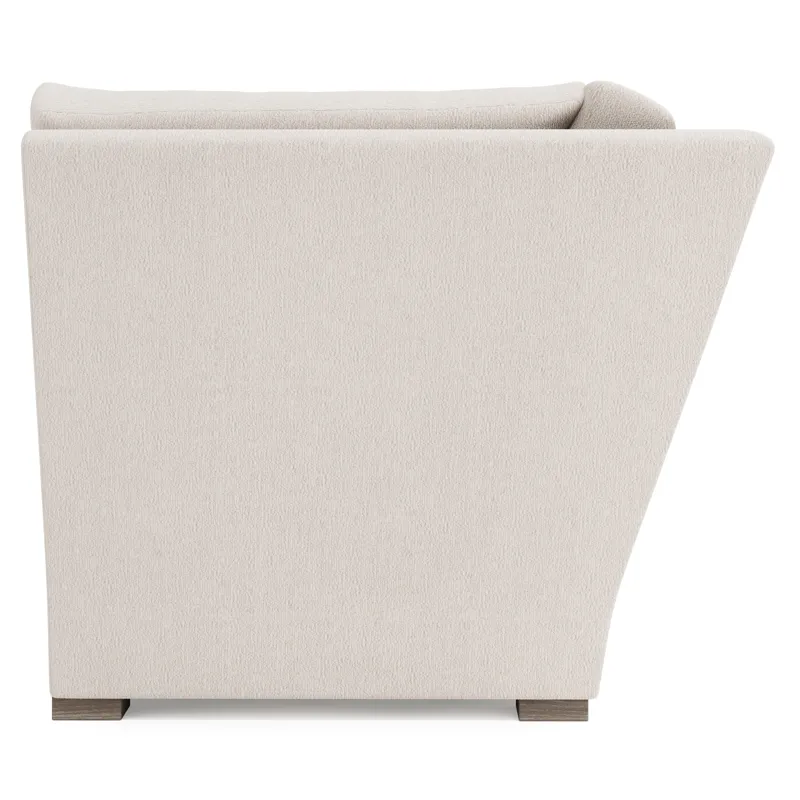 Ventura Fabric Left Arm Bumper Chaise