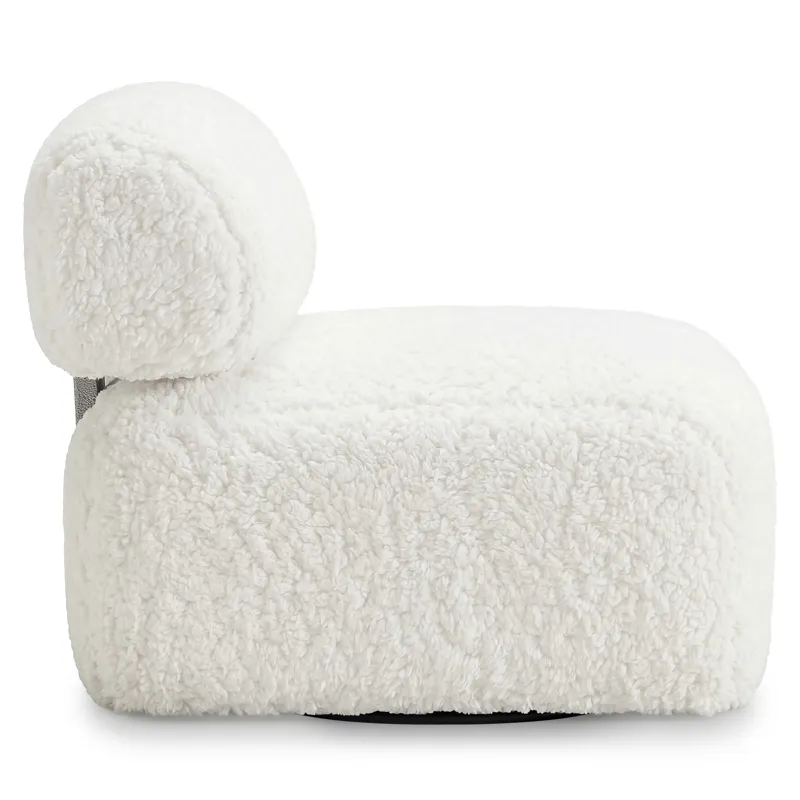 Paley Shearling Swivel Chair