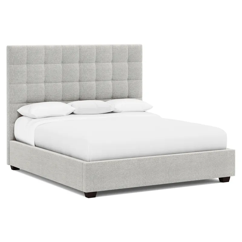 Upholstered Bed Program Avery Fabric Panel Bed - King